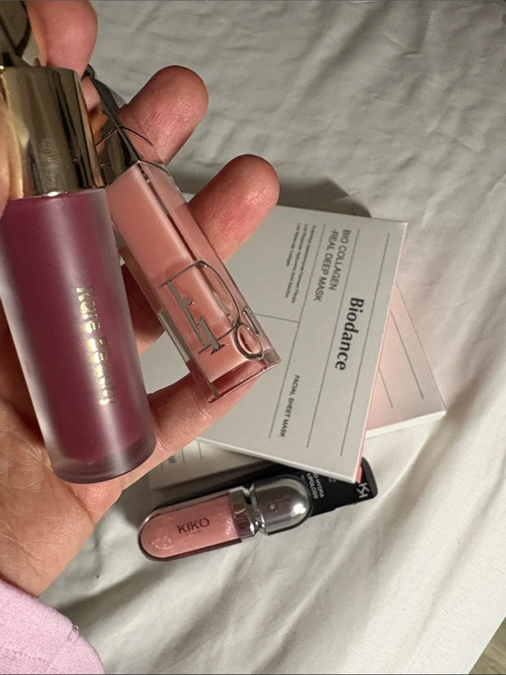 Milano Pink & Rose Lip Gloss Duo - Shimmer and Satin Finishes